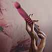 Пульсатор Temptasia by Blush - Trixie Thrusting Dildo - Wine Red, фото 9