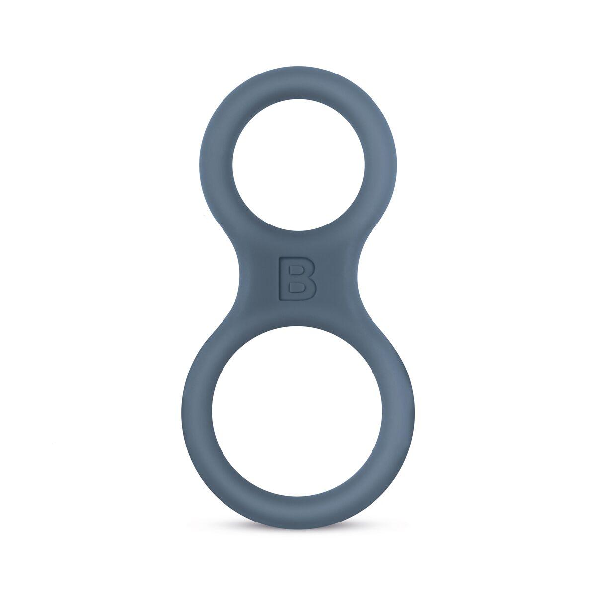 Ерекційне кільце Boners Classic Cock&Ball Ring — Grey