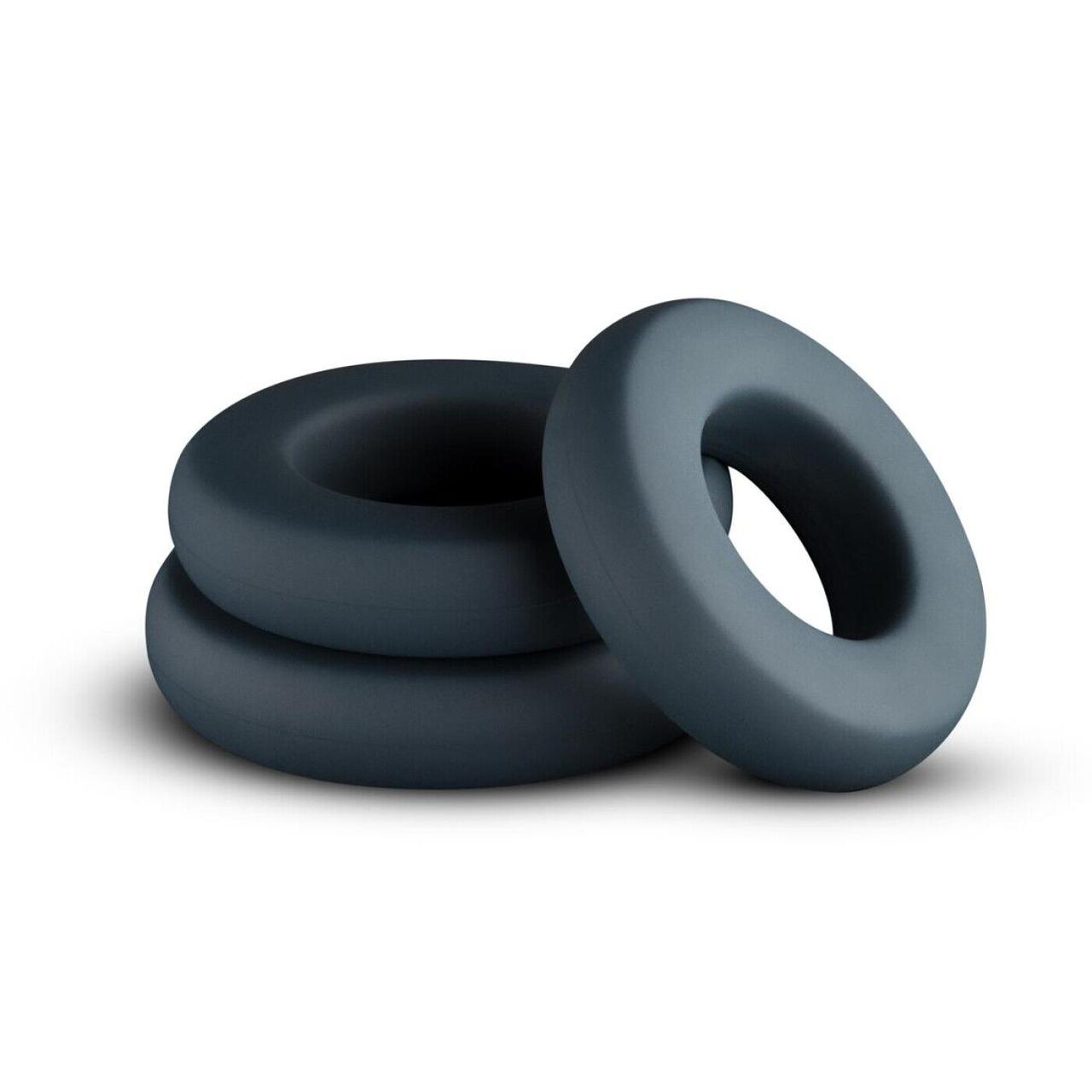 Набір рекційних кілець Boners 3-Piece Hefty Cock Ring Set