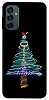 Чехол с принтом на Самсунг Галакси М14 новогодние огоньки / Чехол с принтом на Samsung Galaxy M14 5G