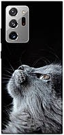 Чехол с принтом на Самсунг Галакси Ноут 20 Ультра cute cat / Чехол с принтом на Samsung Galaxy Note 20 Ultra