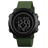 Годинник наручний чоловічий SKMEI 1426AGBK ARMY GREEN-BLACK, годинник наручний чоловічий. KZ-951 Колір: зелений