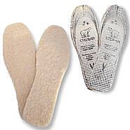 Устілки зимові хутро+фольга вирізні 30 см, фото 2