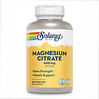 Магний цитрат Solaray Magnesium Citrate 400mg 180 vcaps