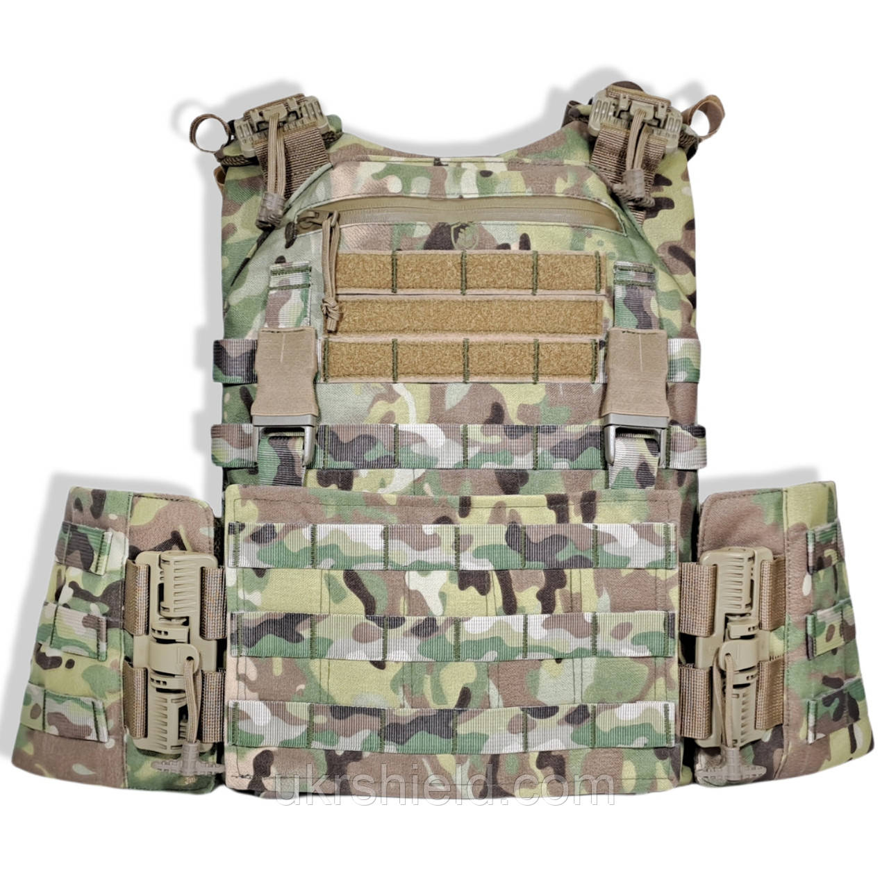Плитоноска «YURKO» під плиту XL 28×35 см | Мультикам Original | Ukr shield