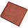 Надійний чоловічий шкіряний гаманець у два складання Україна GRANDE PELLE 16738 Світло-коричневий, фото 2