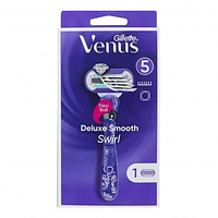 Станок для бритья женский Gillette Venus 5 лезвий Swirl + 1 сменный картридж