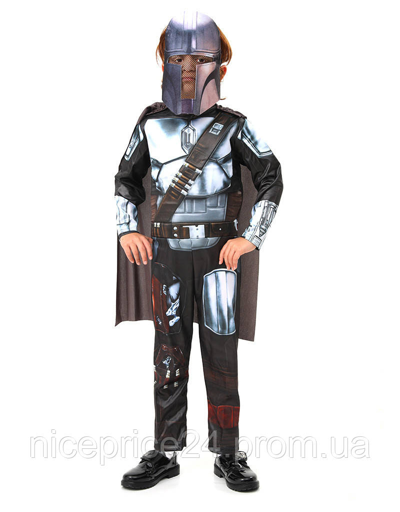 Карнавальный костюм Мандалорец Star Wars The Mandalorian Rubie 9504 M h - фото 2 - id-p2037991371
