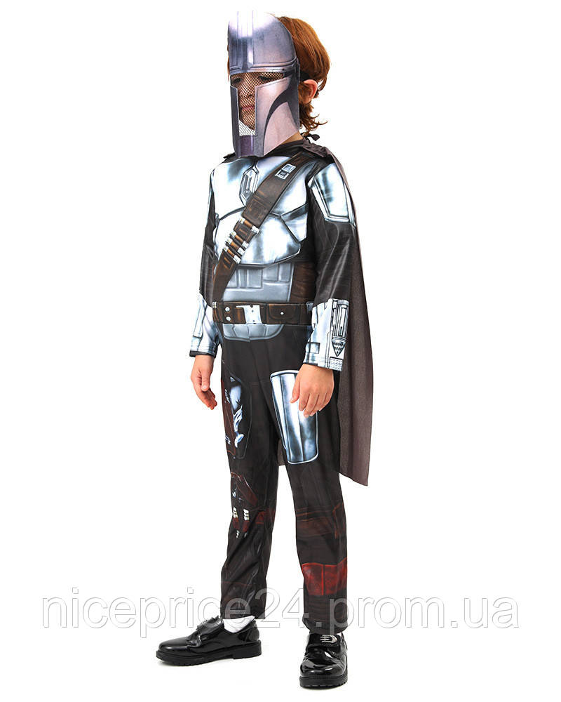 Карнавальный костюм Мандалорец Star Wars The Mandalorian Rubie 9504 M h - фото 4 - id-p2037991371