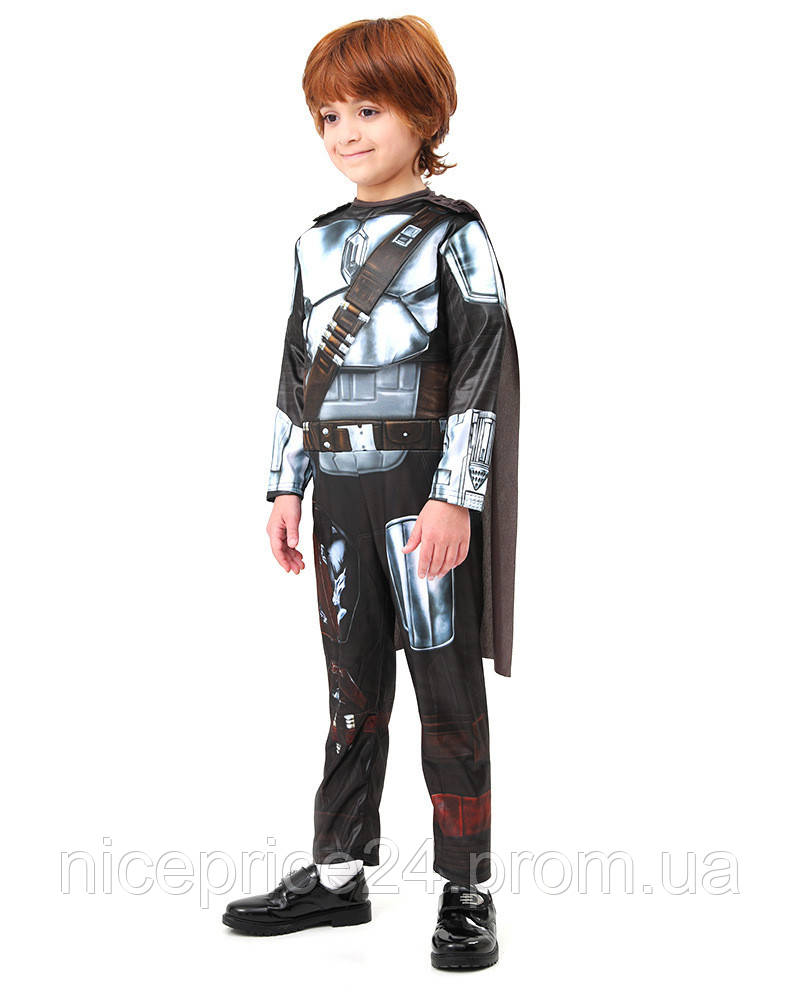 Карнавальный костюм Мандалорец Star Wars The Mandalorian Rubie 9504 M h - фото 6 - id-p2037991371