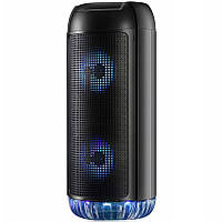 Безпровідна портативна колонка 1.0 Media-Tech Partyox Uni B Bluetooth FM/MP3/Кaraoke 30Вт LED Light Black