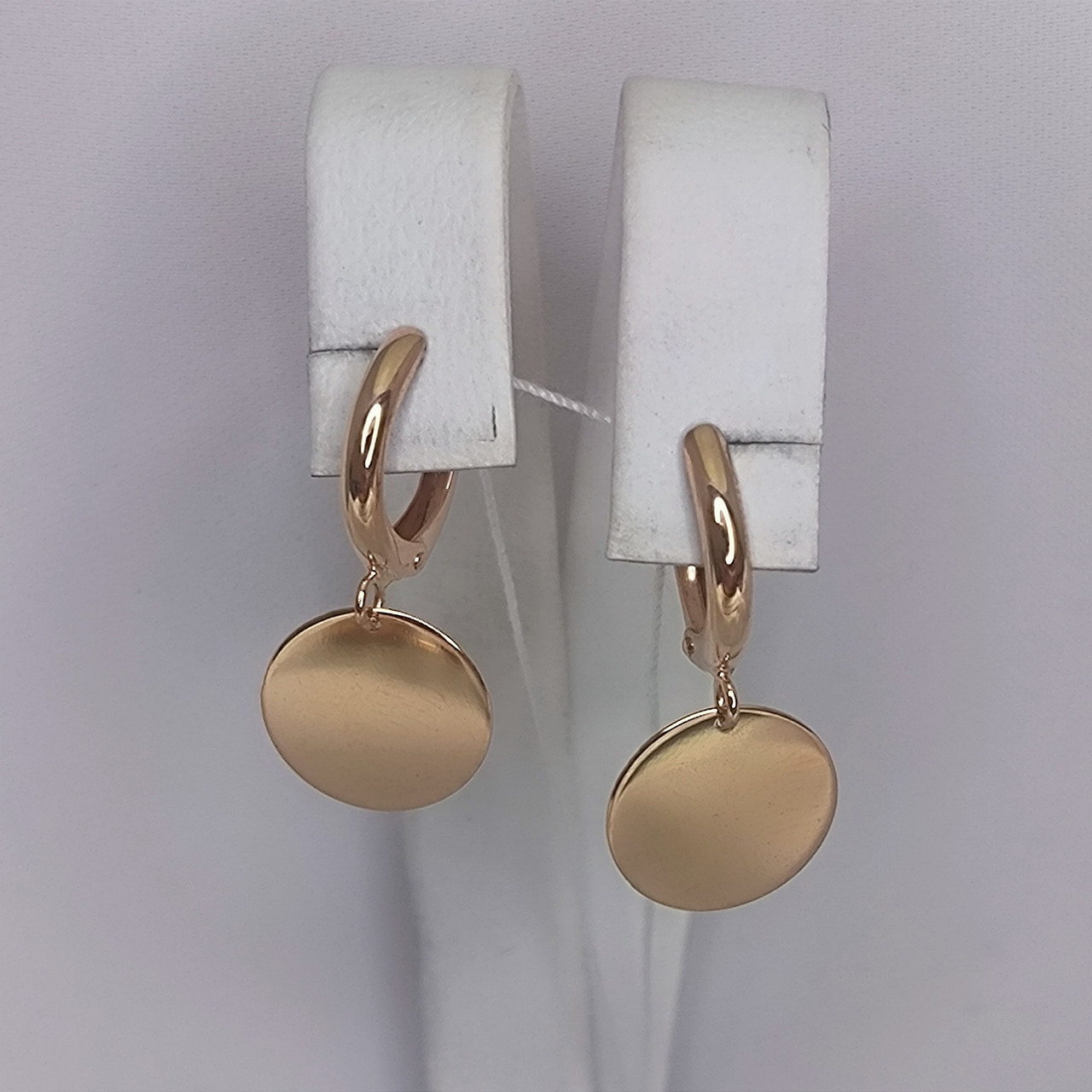 Золоті сережки монети Ukr-Gold, фото 1