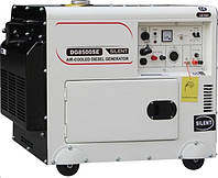 Дизельний 6,5 кВт DG8500SE генератор однофазний