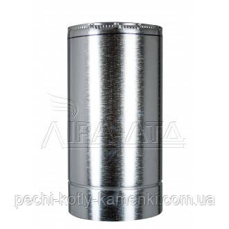 Труба для сауни (термо) 0,5 метра 1 мм н/оц AISI 304