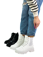 Підліткові білі зимові черевики челсі 36 39 40 41