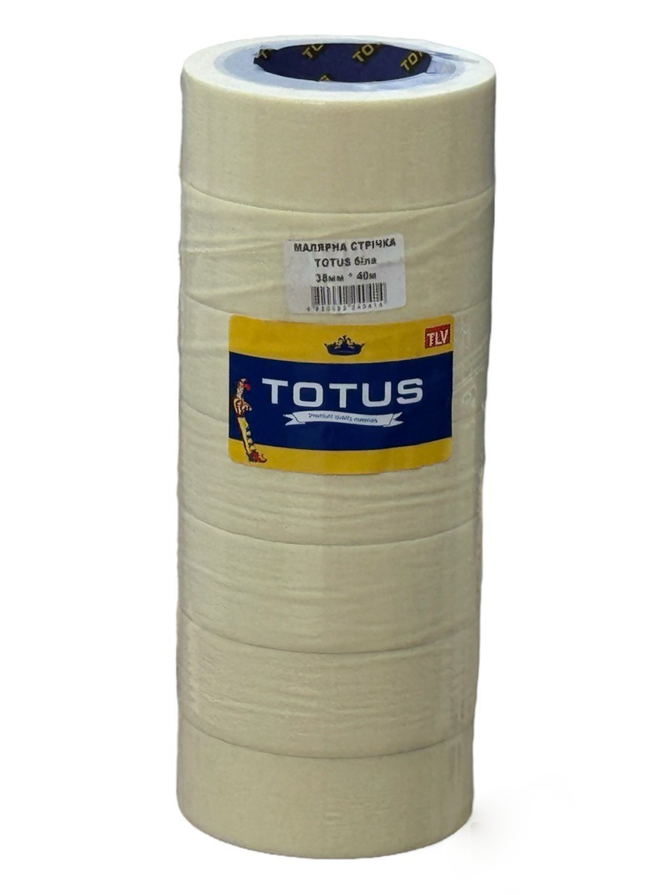 Малярська стрічка Totus 38мм*40м біла