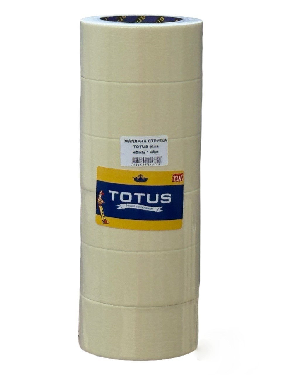 Малярська стрічка Totus 48мм*40м біла