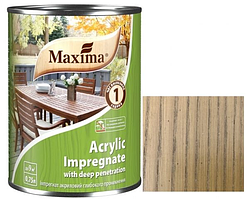 Імпрегнат Maxima акриловий глибокого проникнення, оливковий, 0,75 л