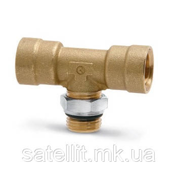 Трійник горизонтальний М16х1,5-М12х1,5, D2062, фото 1