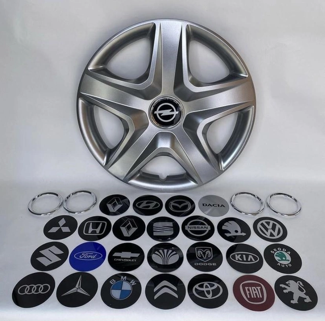 Ковпаки на колеса авто SKS (SJS)  OPEL  R16  Опель Р16