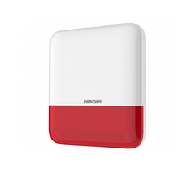 Беспроводная внешняя сирена (красная) DS-PS1-E-WE-Red