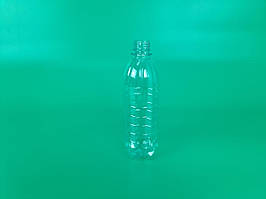 Пластикова пляшка ПЕТ 0,5 л, прозора з кришкою СБ (220 шт.)