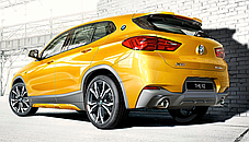 Емблема (шильдік, логотип) кришки багажнику BMW (БМВ) X2 series (F39, U10) - NEW Хром, фото 4