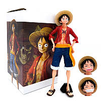 Коллекционная фигурка Луффи Ван Пис 27 см / One Piece Luffy в коробке