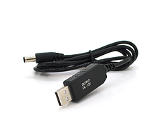 Кабель для роутера, модему та GPON терміналу 12в USB/DC 5,5*2,5 від Powerbank
