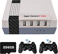 Retro Game Console Super Console X Cube: Игровая Ретро консоль 117,000+ Игр в 4K HD с 2 Геймпадами