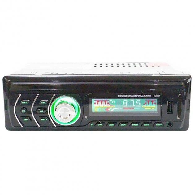Магнітола в авто Pioneer 1581 Usb, RGB підсвічування, Sd, Fm, Aux + пульт