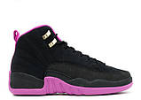 Жіночі кросівки Jordan Retro 12 "KINGS" Black/Purple, фото 4