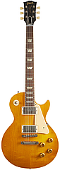 Електрогітара GIBSON CUSTOM SHOP 1958 LES PAUL STANDARD REISSUE LIGHT AGED LEMON BURST