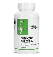 GINKGO BILOBA 120 mg + GINSENG EXTRACTS 60 mg 90 таблеток