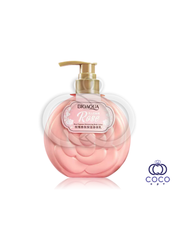 Крем для тіла з натуральною трояндовою олією Bioaqua Rose Fragrance Moisturizing Body Cream 235g