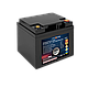 Акумулятор LP LiFePO4 12V (12,8V) - 50 Ah (640Wh) (BMS 80A/40A) пластик для ИБП, фото 4