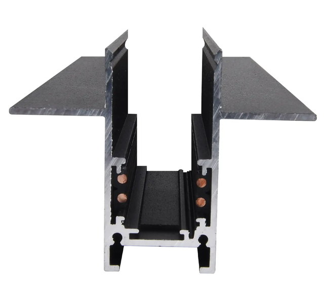 Магнитный трек системы освещения ALUMLED (ALMG-TR 3M BK) фото магнитный шинопровод ALUMLED (ALMG-TR 3M BK)