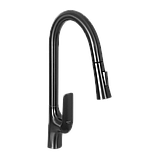 Змішувач для кухні з висувним виливом MONE Deluxe HILARY 7389389GR Gun Gray, фото 2