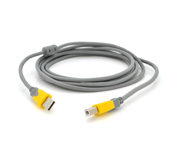 Кабель для принтера USB 2.0 AM/BM 1,5метра з феритом