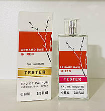 Тестер 60ml для жінок Armand Basi In Red