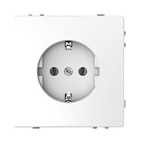 Розетка з заземленням Schneider Merten D-Life білий лотос MTN2301-6035