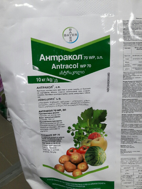 Фунгіцид Антракол Bayer 10кг