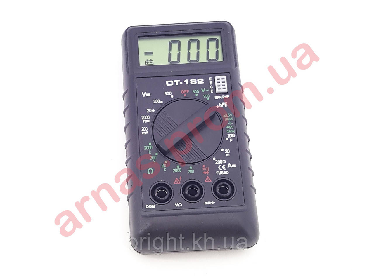 Мультиметр (тестер) DT182 цифровий, фото 1
