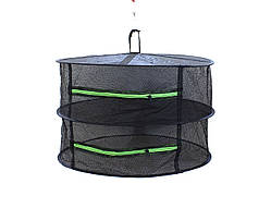 Сушарка для фруктів, овочів, риби, трав, грибів. 60*51см. 2 рівня