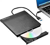 Внешний привод DVD-RW CD-RW Type-C дисковод USB 3.0 оптический портативный пишущий ( BT686 )