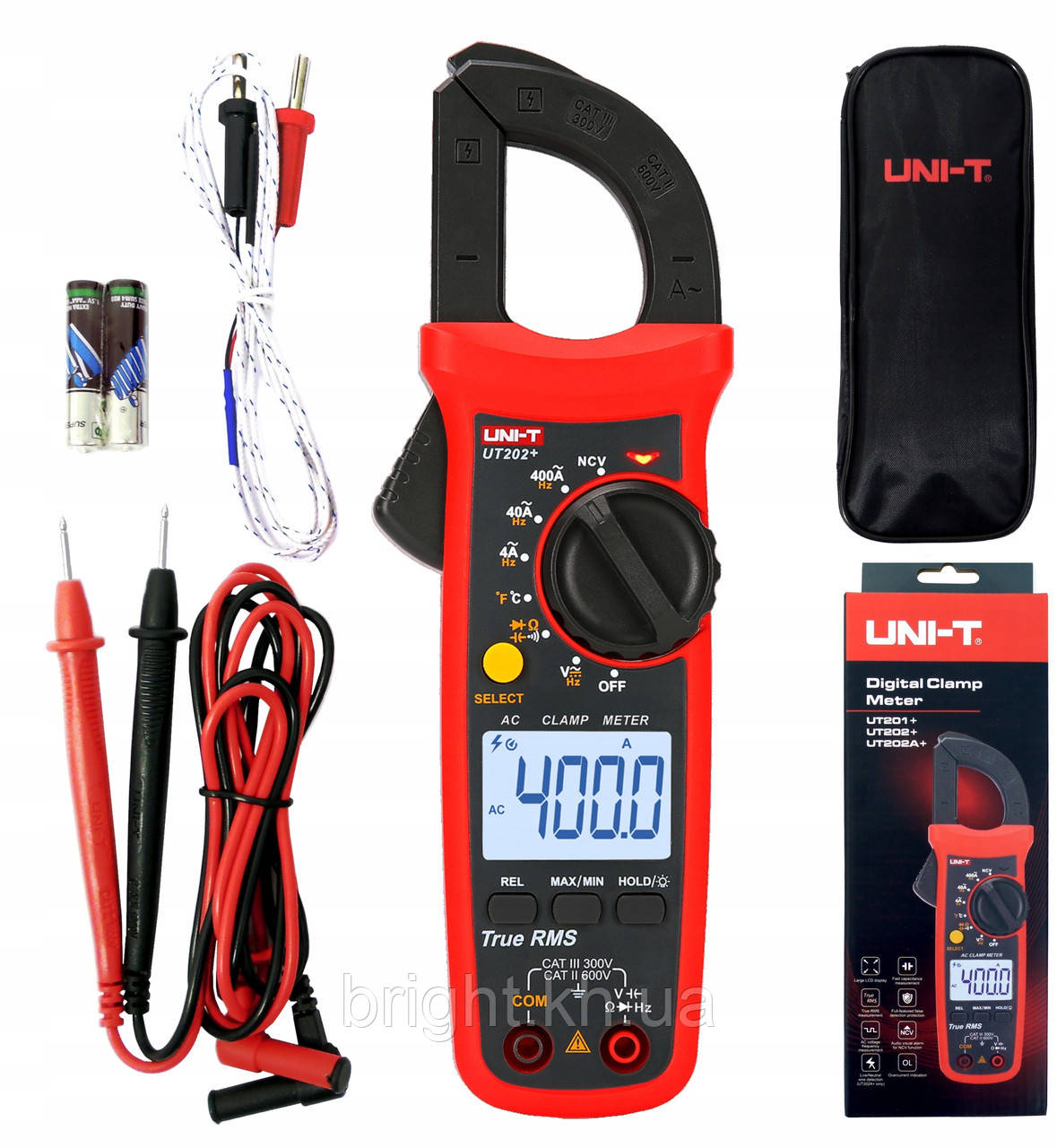 Токові кліщі Uni-t UT202+ мультиметр тестер