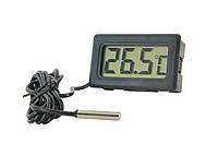 Термометр цифровой TPM-10+ кабель 1м черный