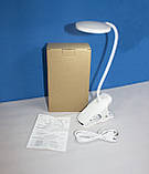 Лампа акумуляторна світлодіодна на прищіпці. USB/220/АКБ. Код 7072, фото 7