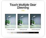 Лампа акумуляторна світлодіодна на прищіпці. USB/220/АКБ. Код 7072, фото 8