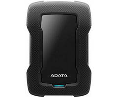 Зовнішній накопичувач HDD: 1TB Adata HD330 2.5" USB 3.0 Black (AHD330-1TU31-CBK)